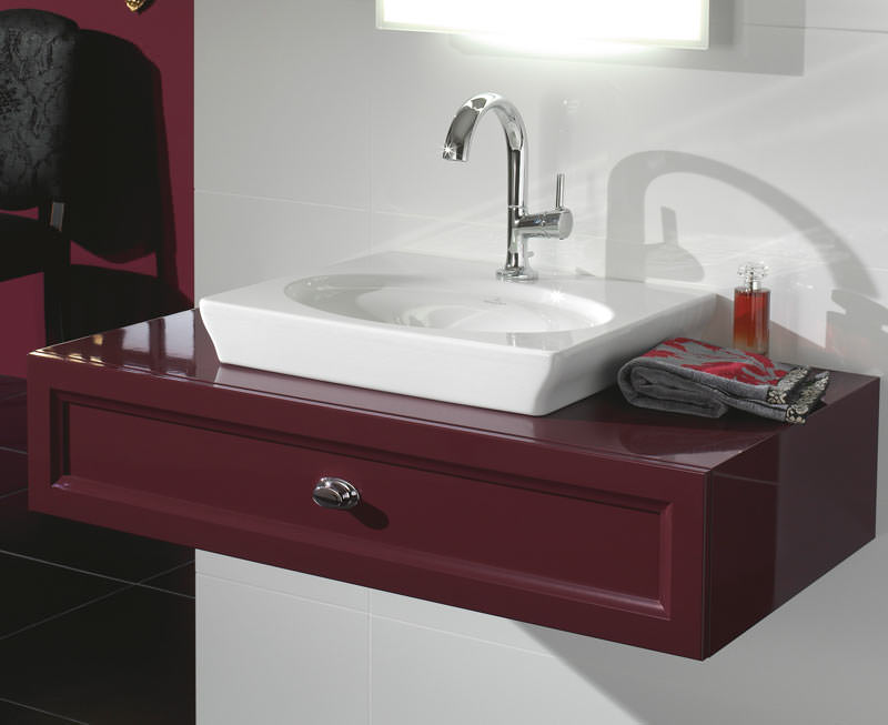 La Belle Die romantische Interpretation des Baddesign feminines Bad