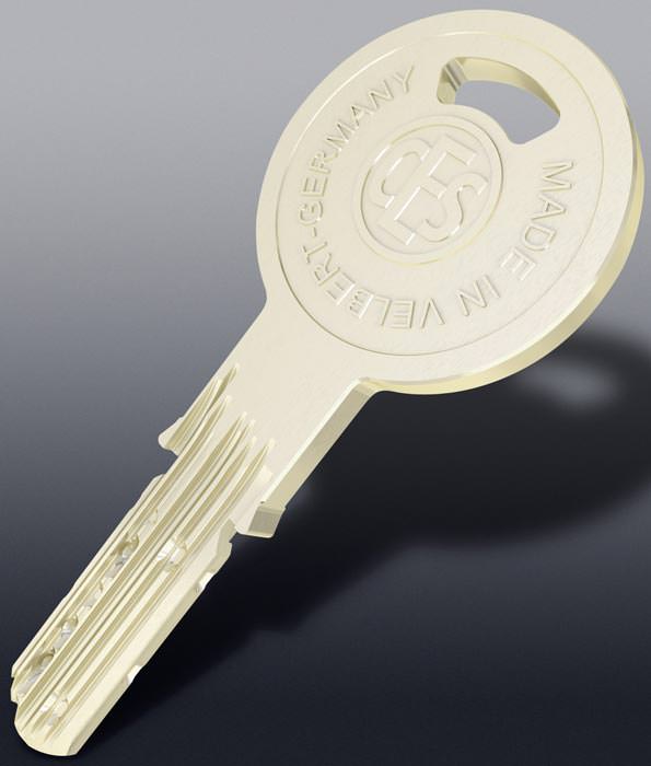 CES mit neuem Schlüsseldesign Wendeschlüssel