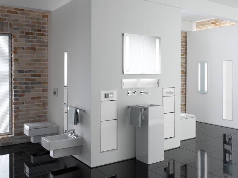 Emco und Geberit gemeinsam für eine bessere Raumnutzung im Bad Vorwandinstallation Asis