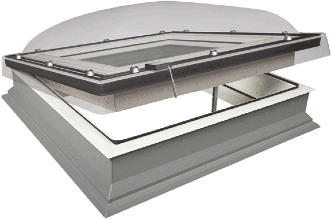 Fakro bringt IsolierglasFlachdachfenster mit PolycarbonatLichtkuppel