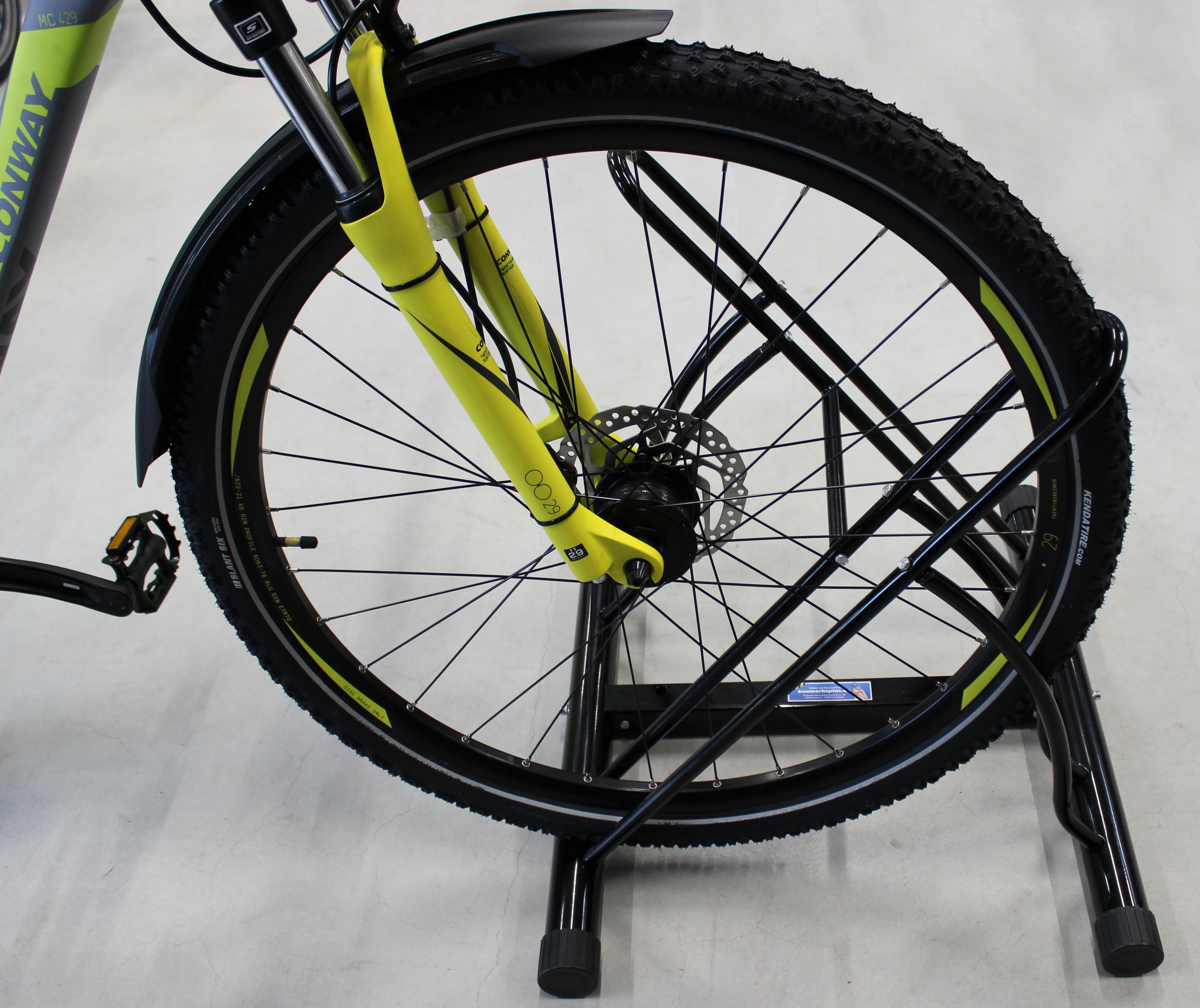 Fahrradständer für 2 Fahrräder Räder Fahrrad Ständer Rad