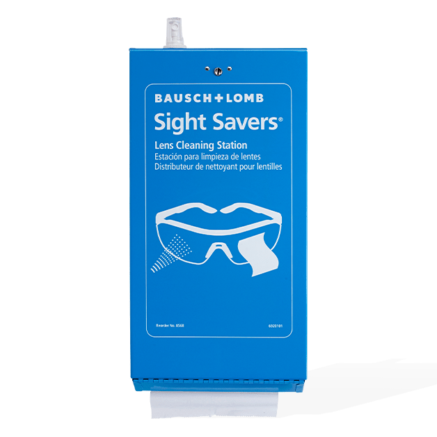 Permanent Lens Cleaning Stations Bausch + Lomb