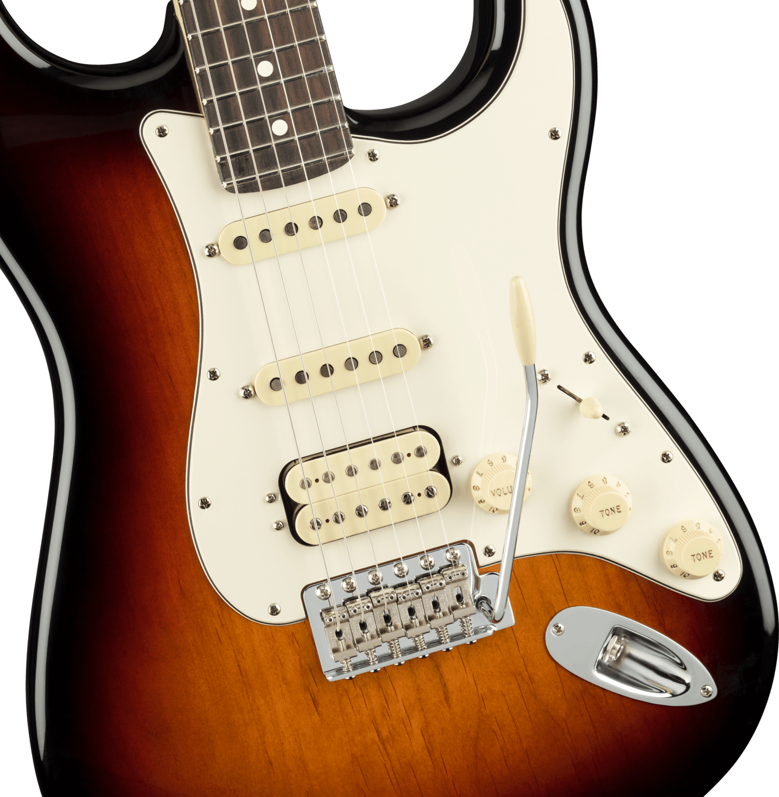 Fender American Performer Stratocaster HSS Rosewood Fingerboard 3Color Sunburst Bava's Music