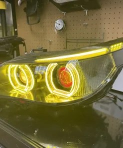 BMW E60 M5 5 Series 535i Headlight Modification Service - BavGruppe Designs