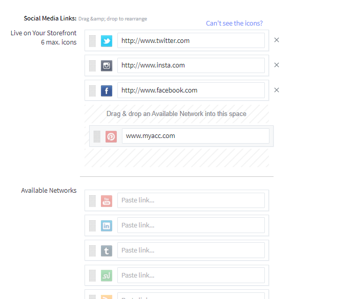 How to Add Social Media Links in