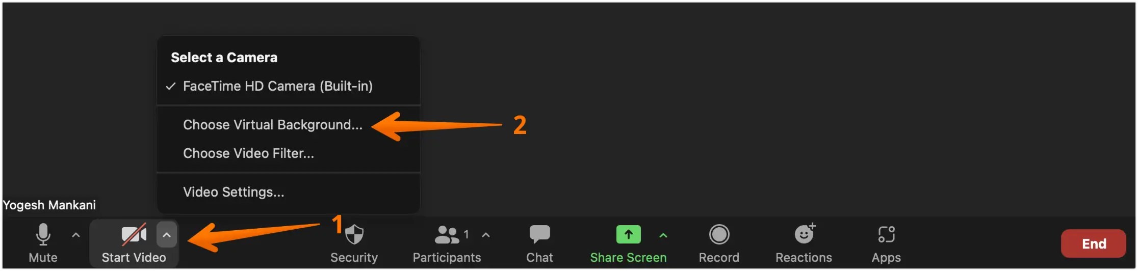 How to Blur Background In Zoom Call