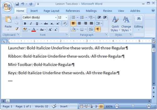 Microsoft Word