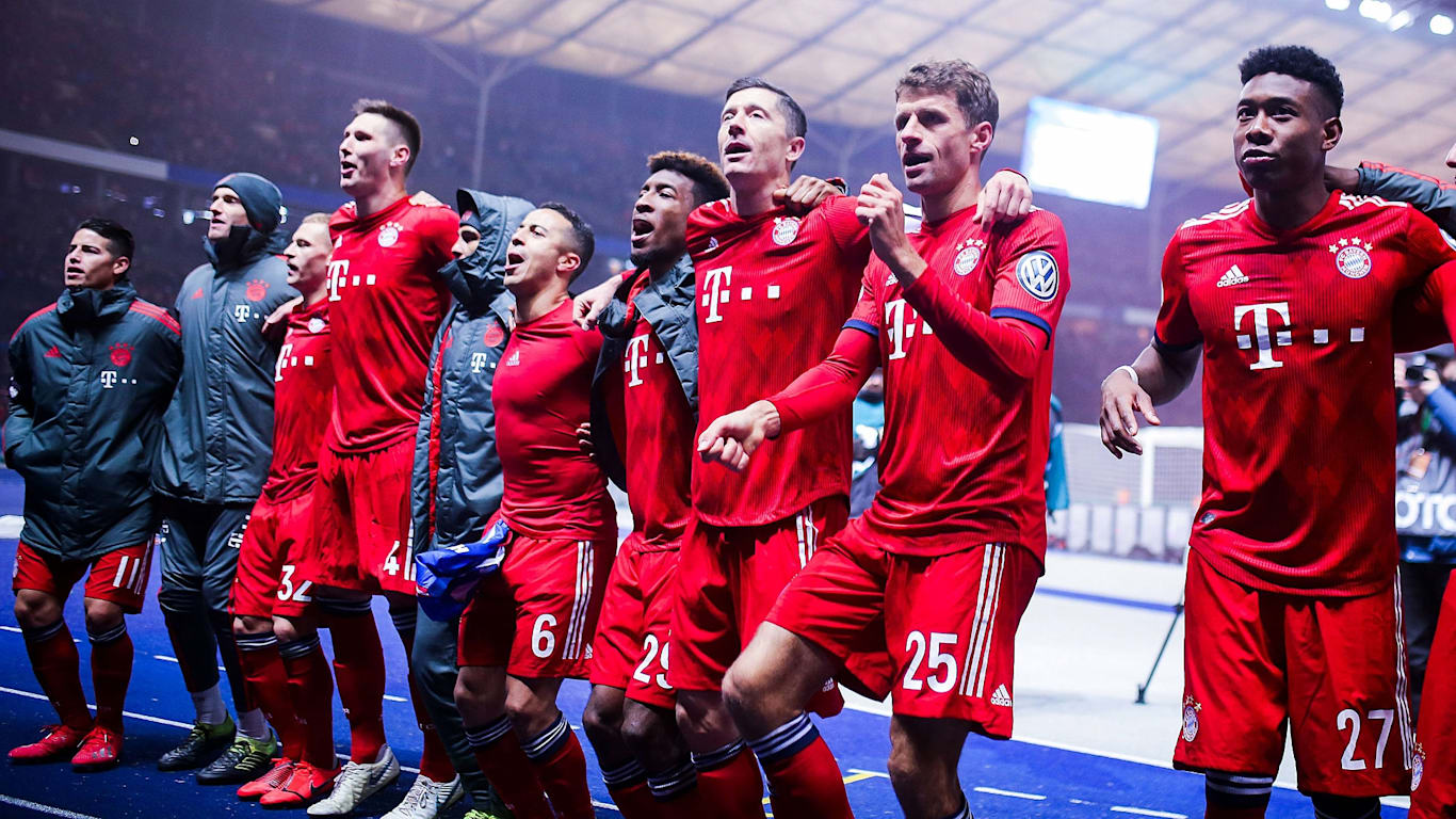 'Team spirit made the difference' Official FC Bayern News