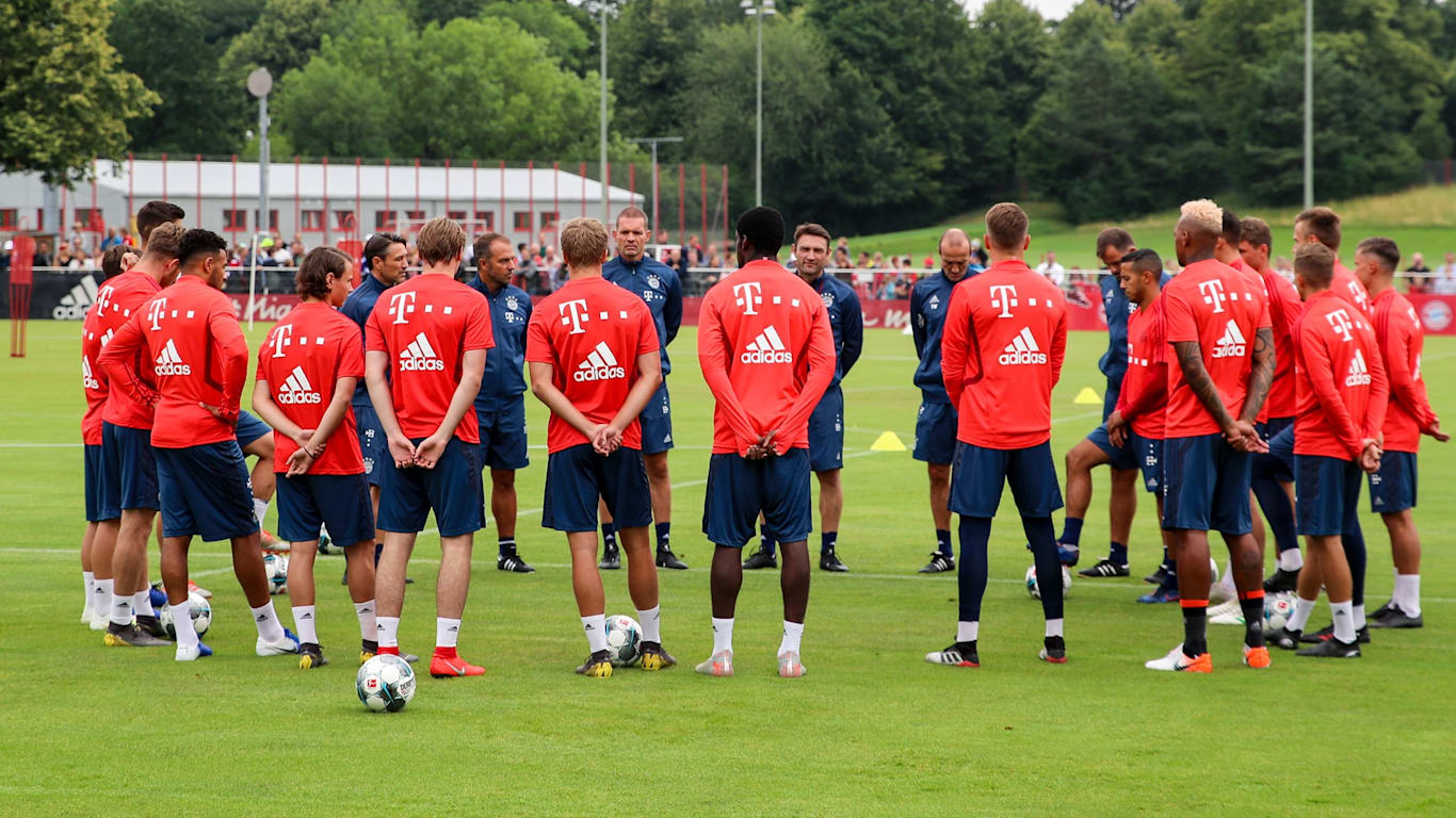 The FC Bayern squad for the Audi Summer Tour 2019 Official FC Bayern