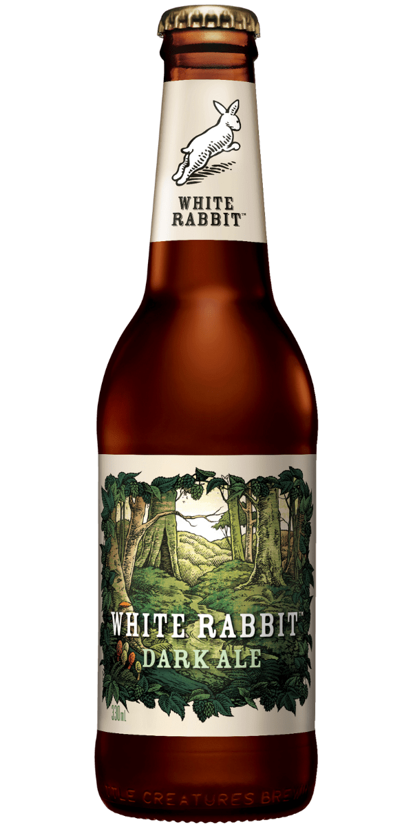 White Rabbit Dark Ale Stubbies 24 x 330ml (Carton) Bayfield's