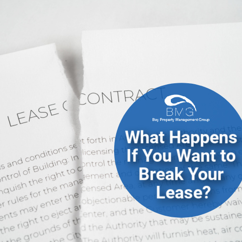 What Happens if You Want to Break Your Lease?