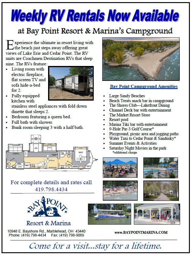RV Rentals Bay Point Resort and Marina