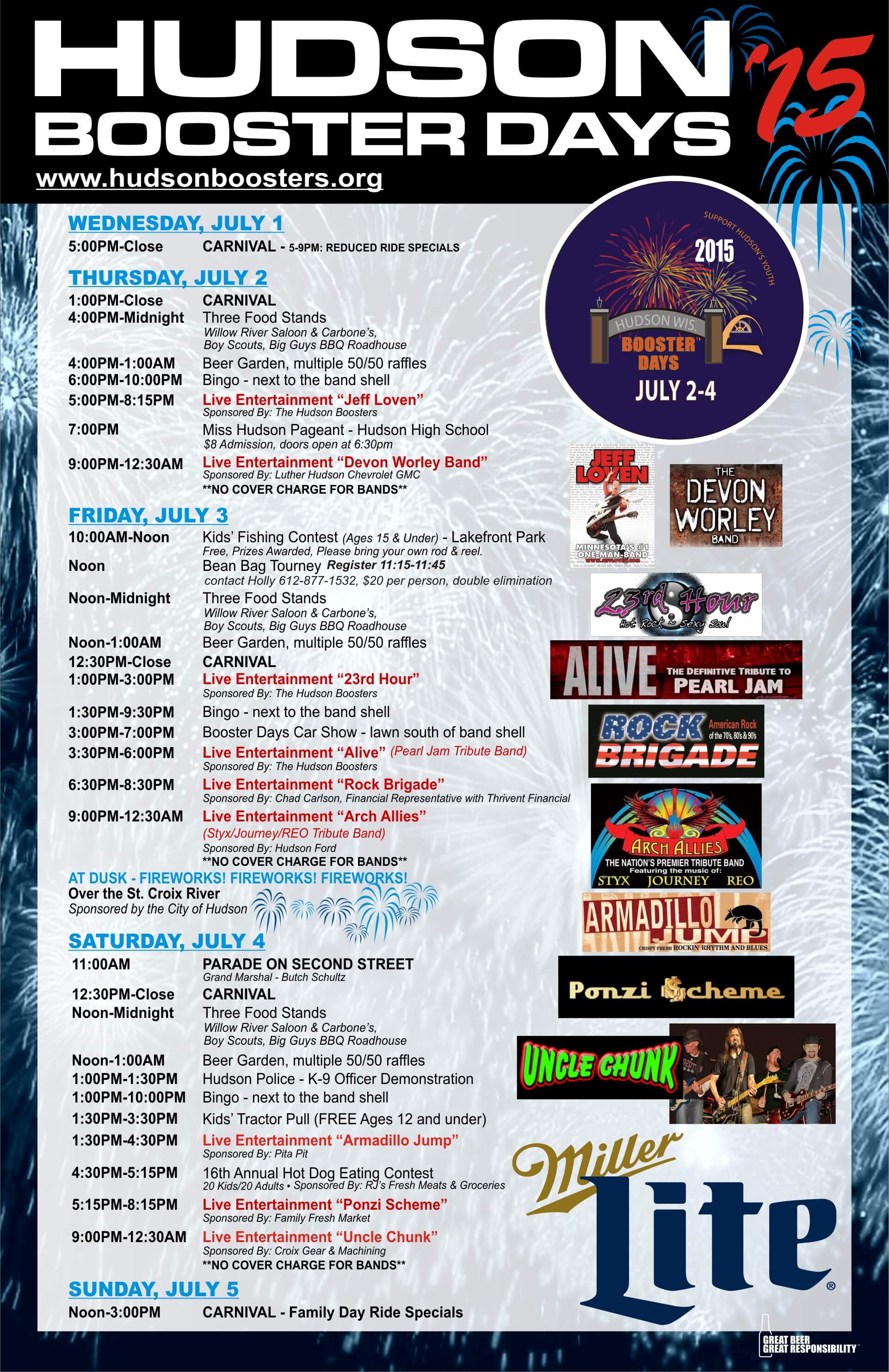 Hudson Wi Booster Days 2024 Leah Nettle