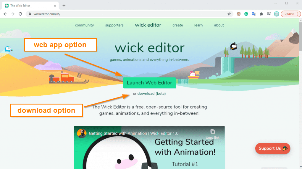 Wick Editor Tutorial Bayu Studio