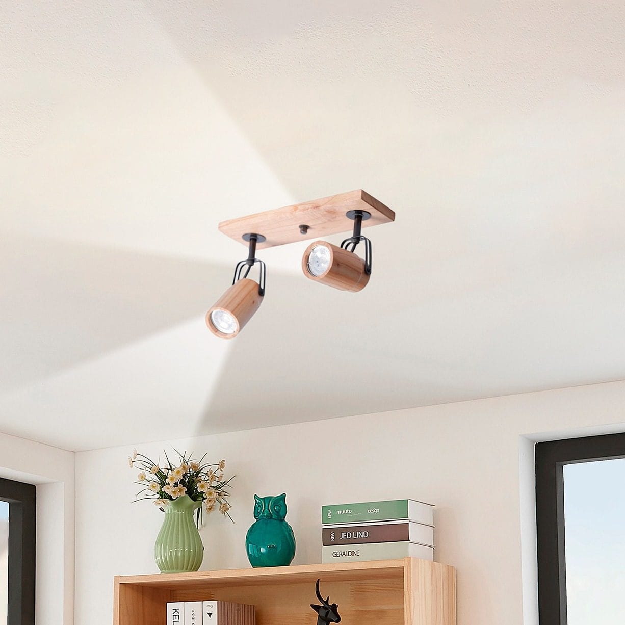 Aplique 2 Luces de techo o pared direccionable en paraíso Línea