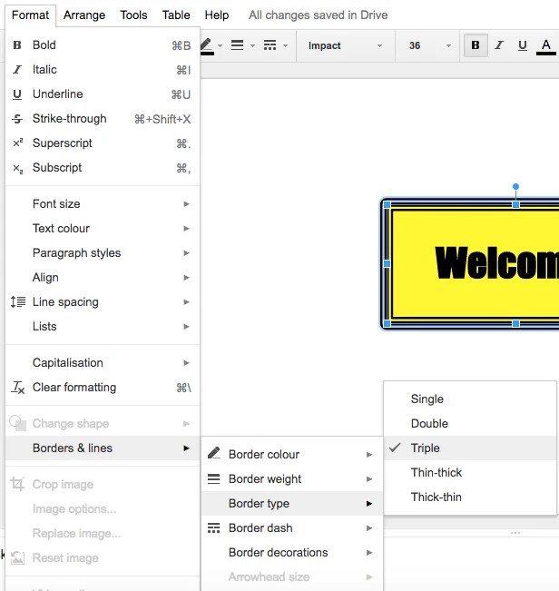 Google Slides (8) Inserting & editing shapes Learning