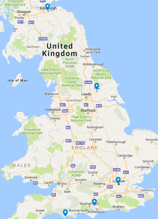 B+B Locations Map (002) B+B Collection