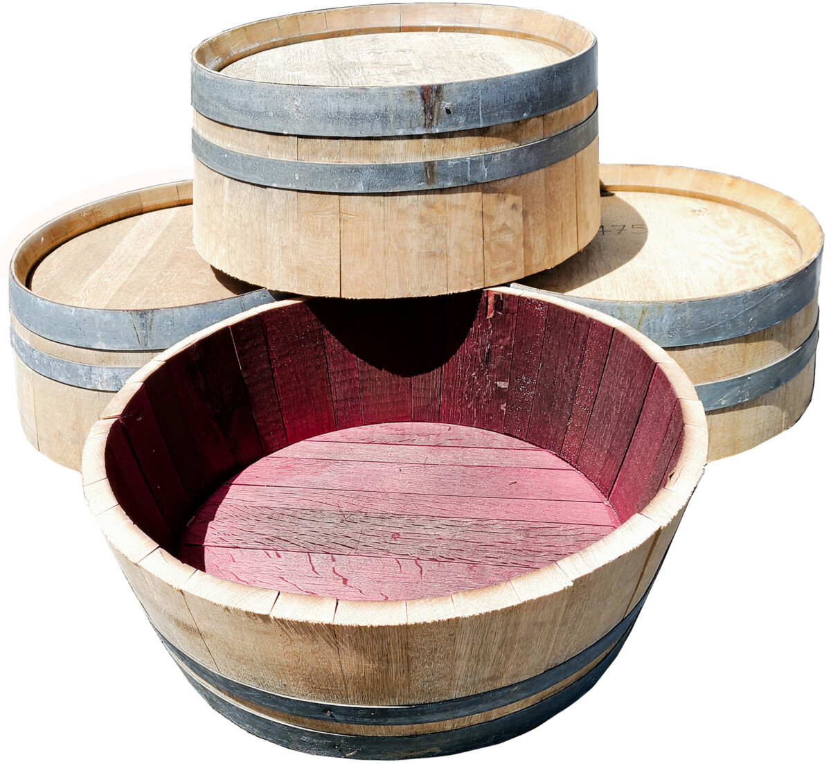 WINE BARREL END Barry's Barrels