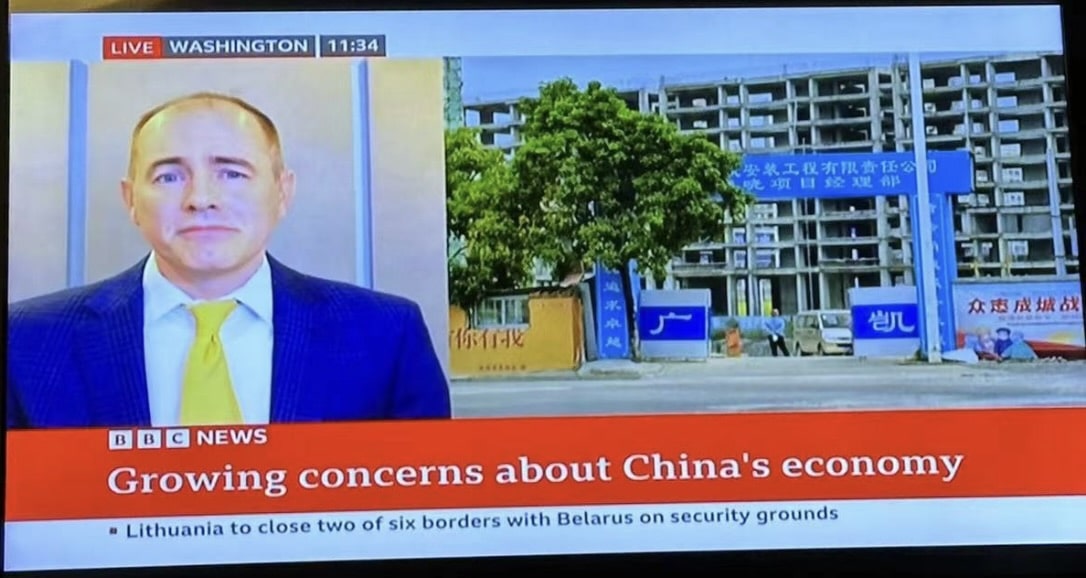China’s Real Estate Woes (BBC appearance)