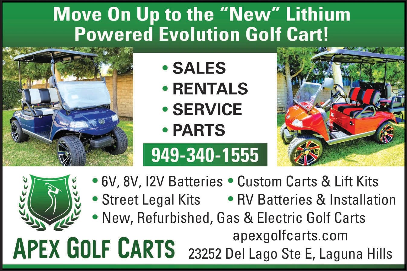 Apex Golf Carts Better Business Bureau® Profile