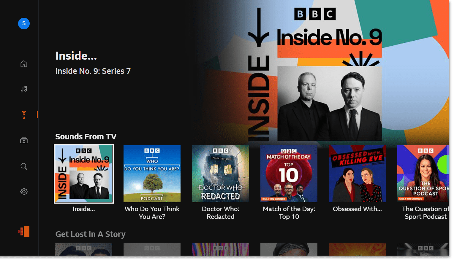 How do I use BBC Sounds on my TV? BBC Sounds