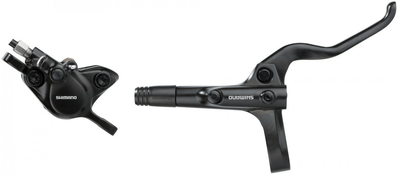 Shimano BRMT200 / BRMT200 Right Hydraulic Brake Lever Front Disc Brake Set Black