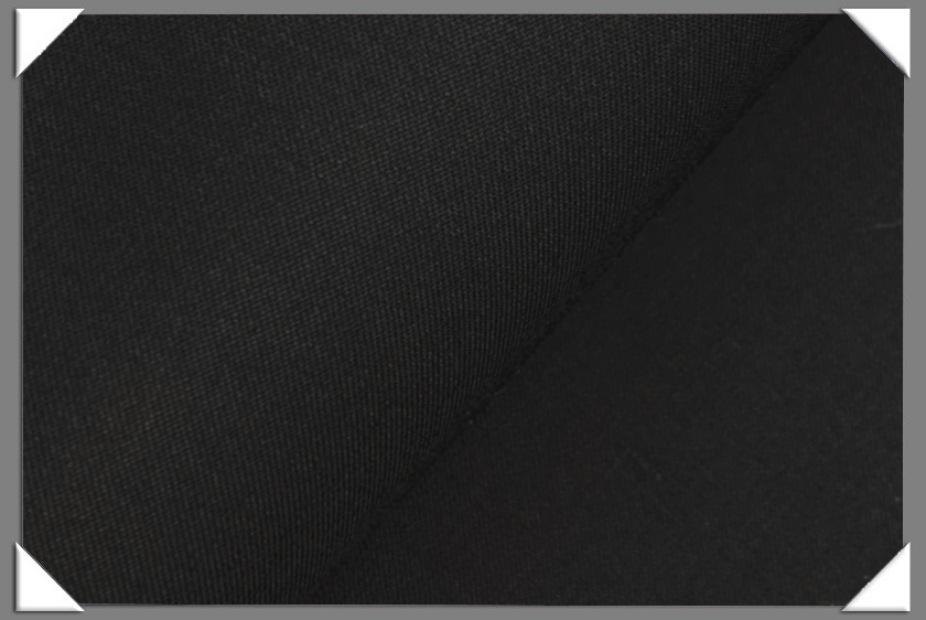 Machine Washable Black Gabardine Fabric B. Black & Sons Fabrics The