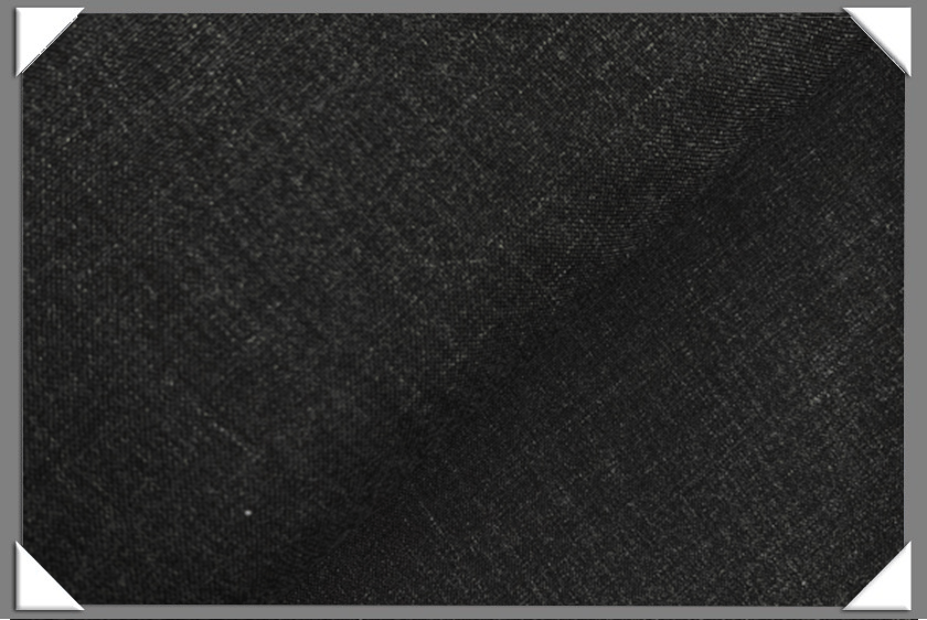 Machine Washable Charcoal Tropical Fabric B. Black & Sons Fabrics