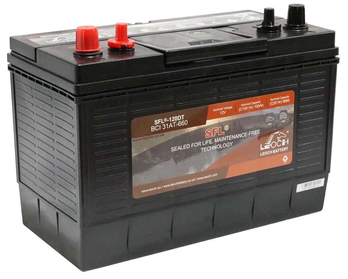 LEISURE BATTERY DUAL TERMINAL 12V 120AH 100H (G31) BBL Batteries