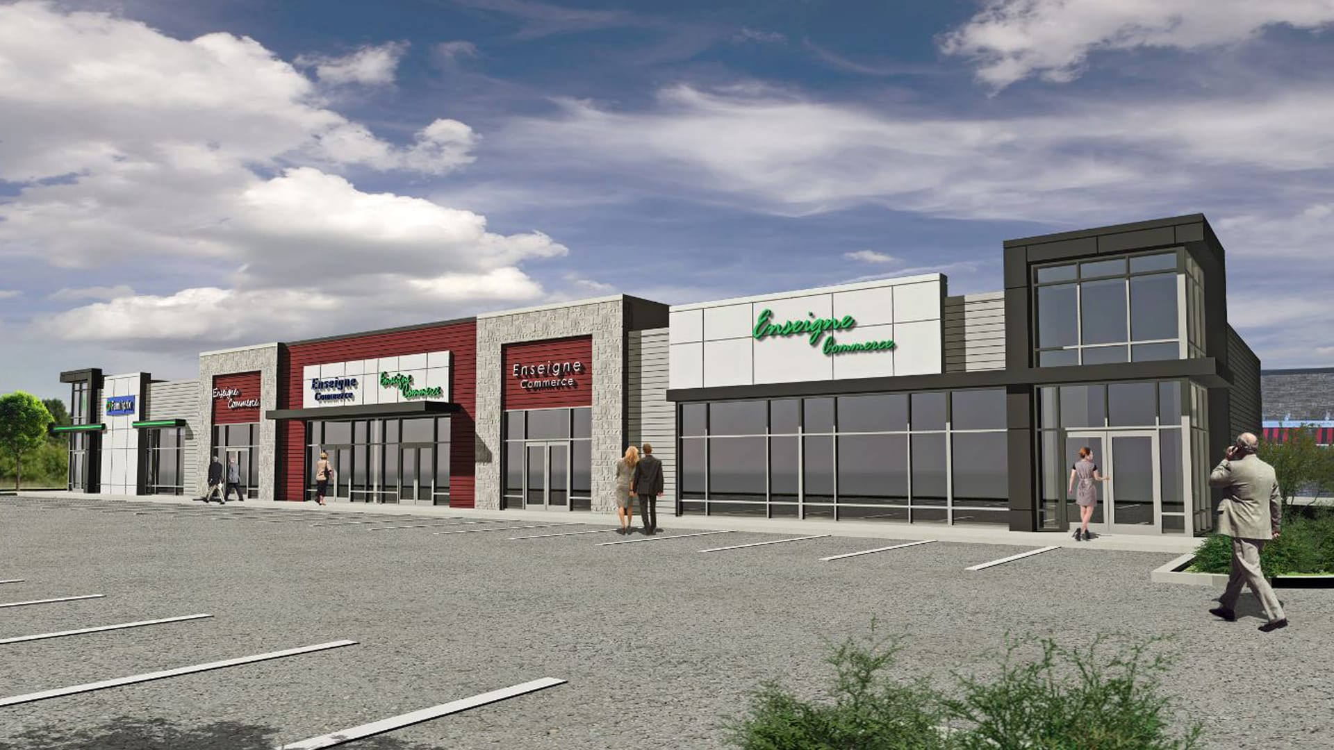 Centre Commercial Shawville BBL Construction Réalisations