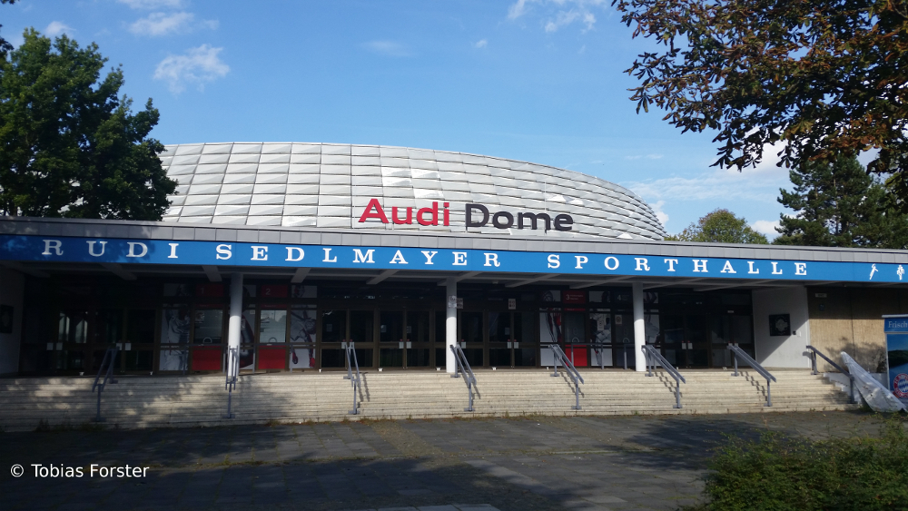 Der Audi Dome die Heimat der Bayern › BBL Profis
