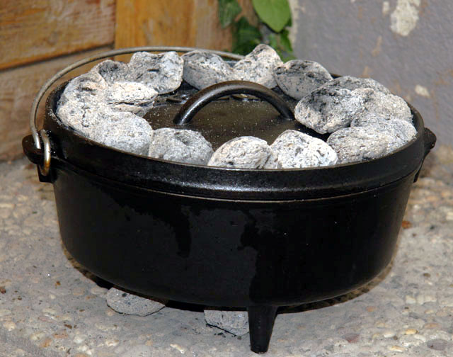 Dicke Rippe aus dem Dutch Oven BBQCounty