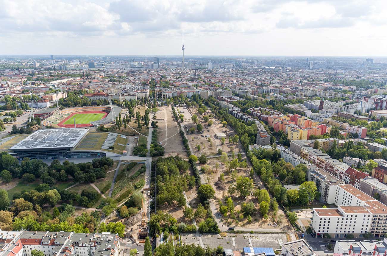 Mauerpark BerlinMitte BBS Landscape Engineering