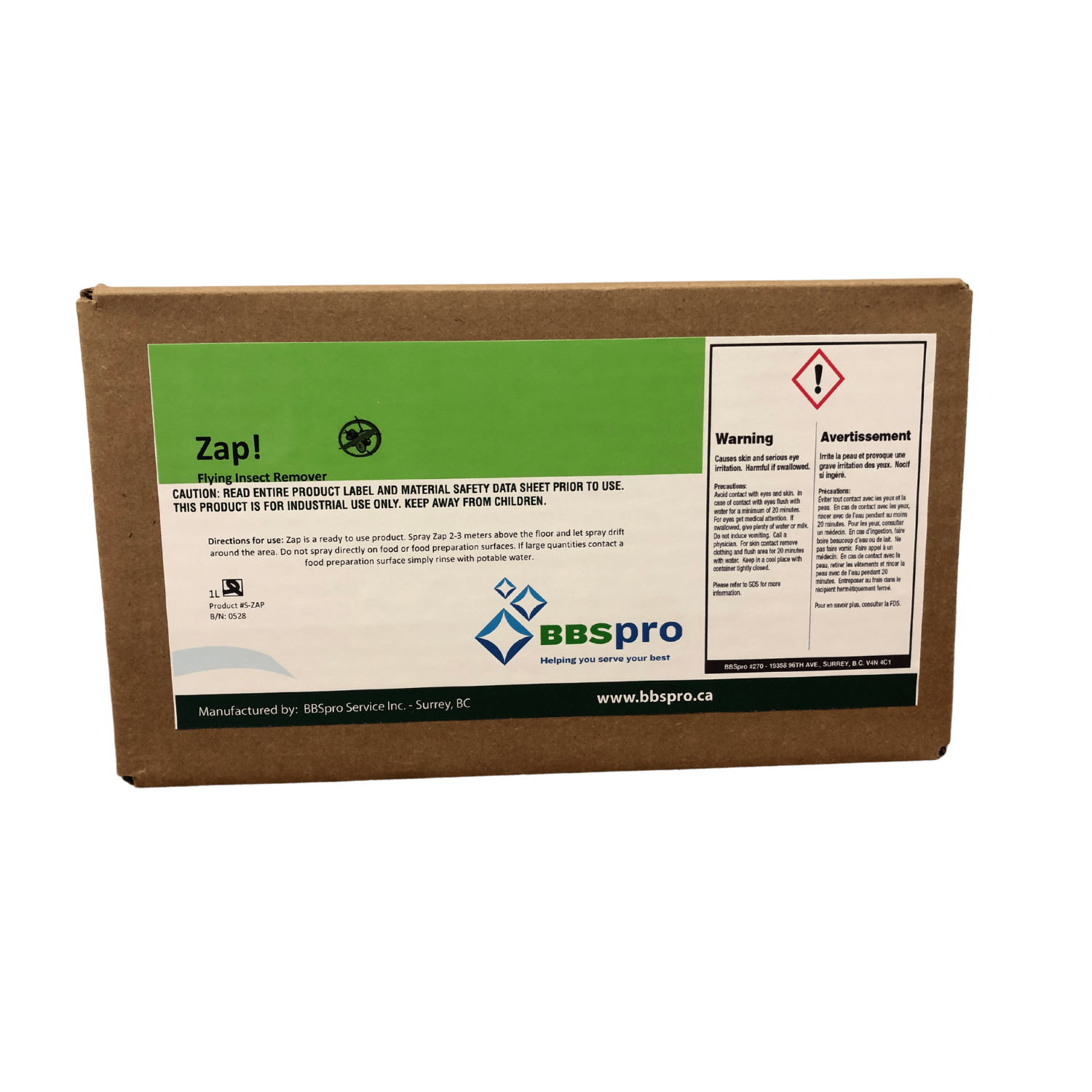 ZAP Commercial Kitchen Cleaning Chemicals, Institutional Chemical Supplier BBSPro