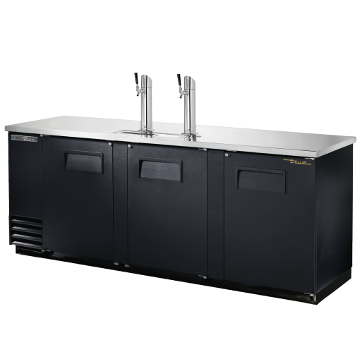 True Double Keg Fridge (TDD2) Draft Beer Systems, Kegerators BBSPro