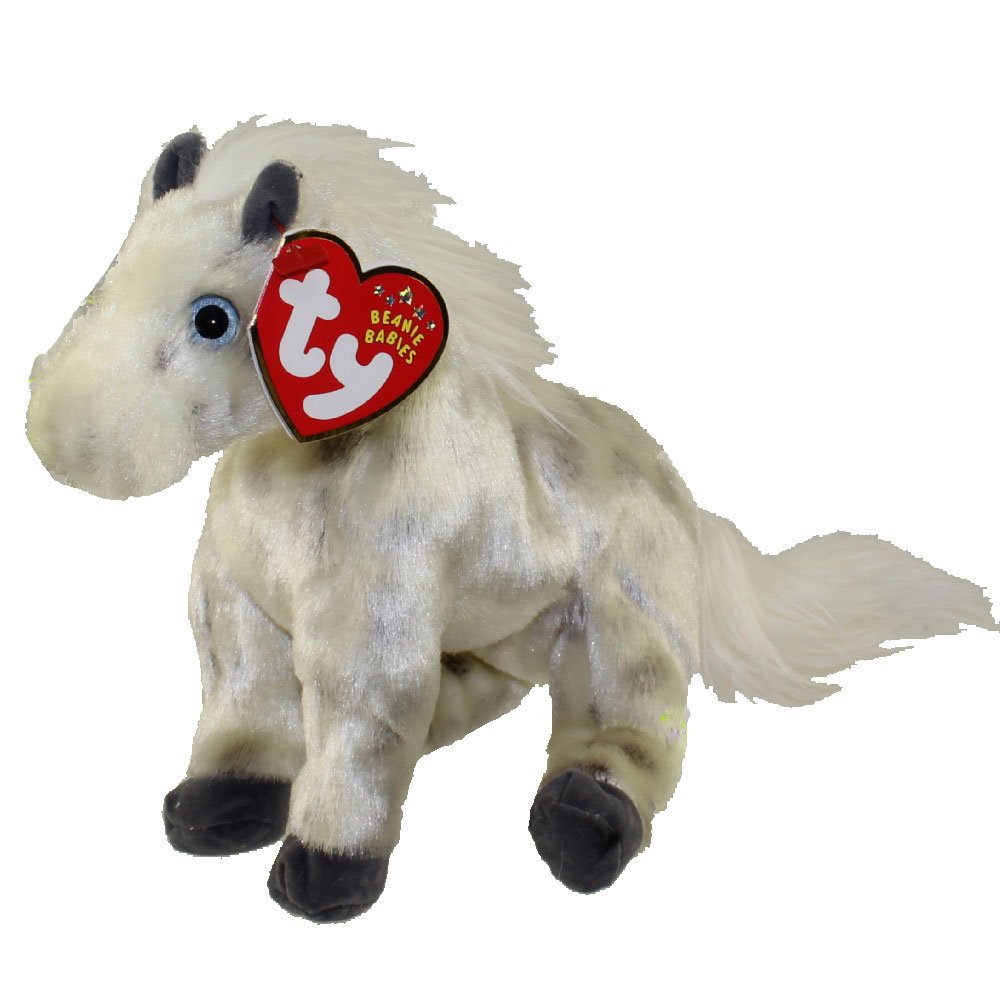 TY Beanie Baby DERBY the Horse (with star & yarn mane) (8 inch