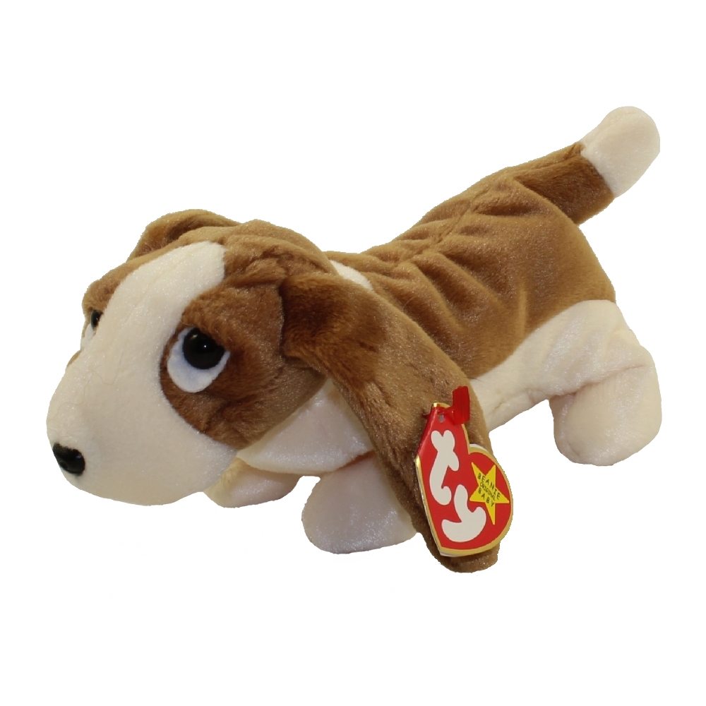 TY Beanie Baby TRACKER the Basset Hound (7 inch)