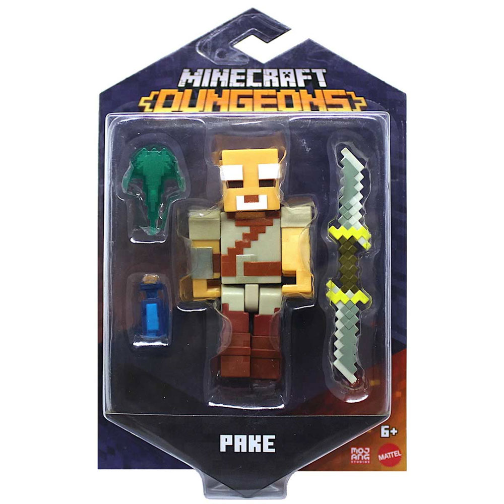 Mattel Minecraft Dungeons Articulated Action Figure PAKE (3.25 inch
