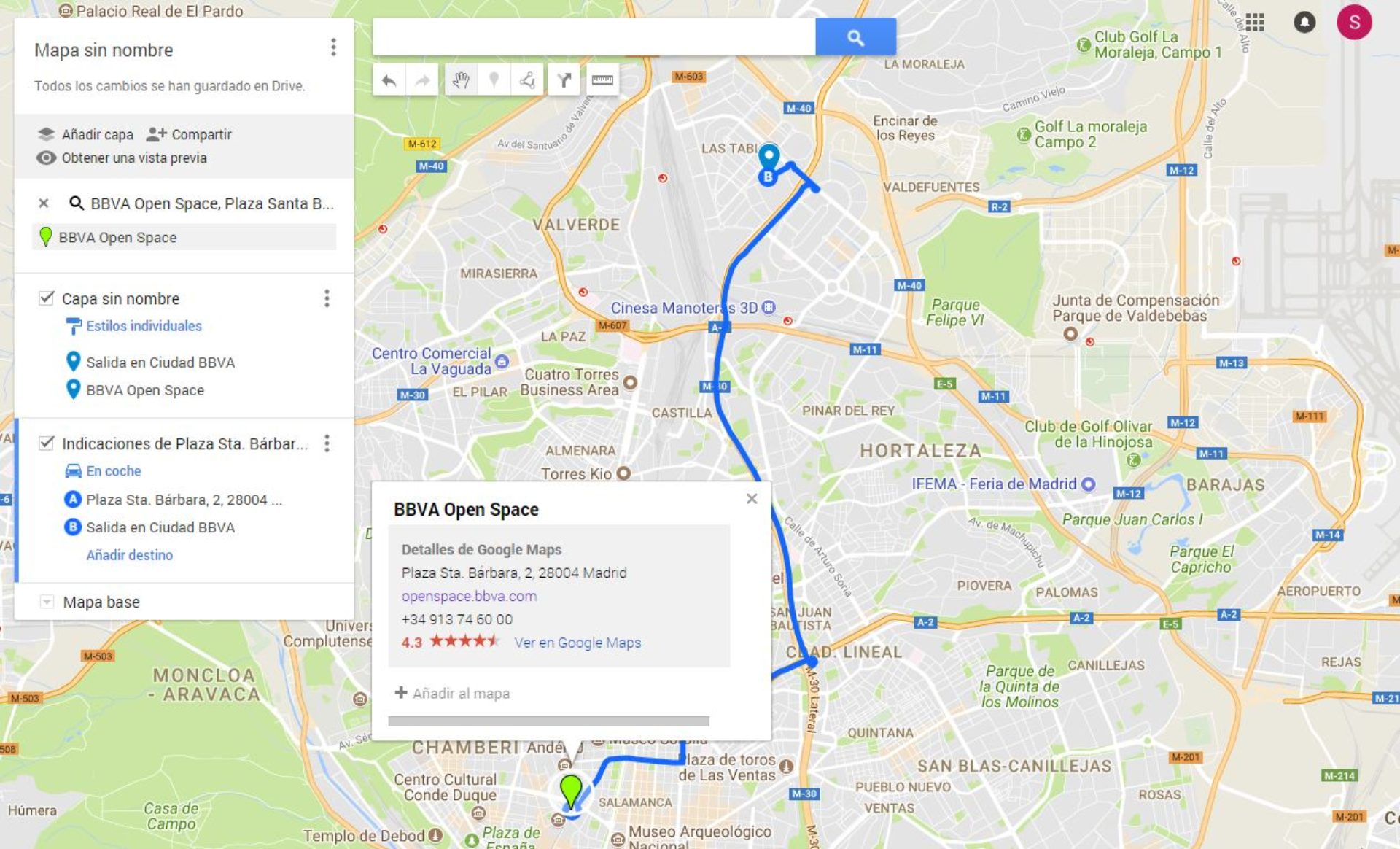 Así se puede hacer un mapa personalizado en Google Maps BBVA