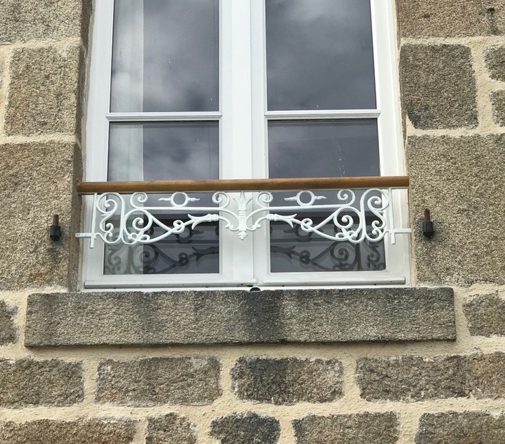 Iron Window Guard Rails / 60,74,80,90,100 cm available