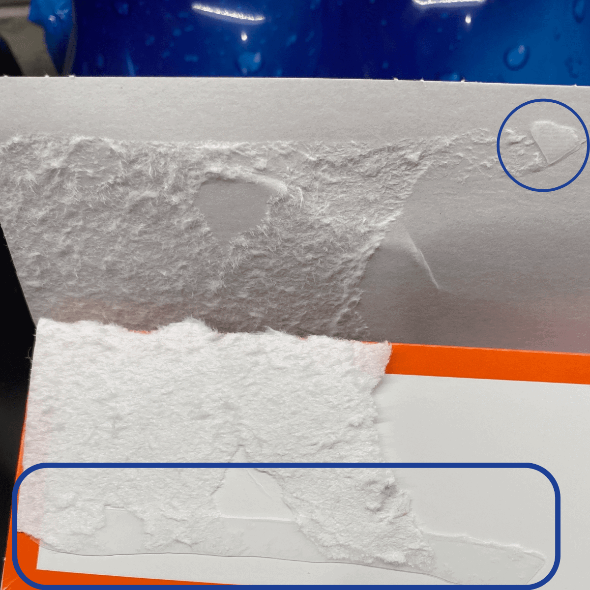 Cutting adhesive costs by checking fibertear BC Adhesives