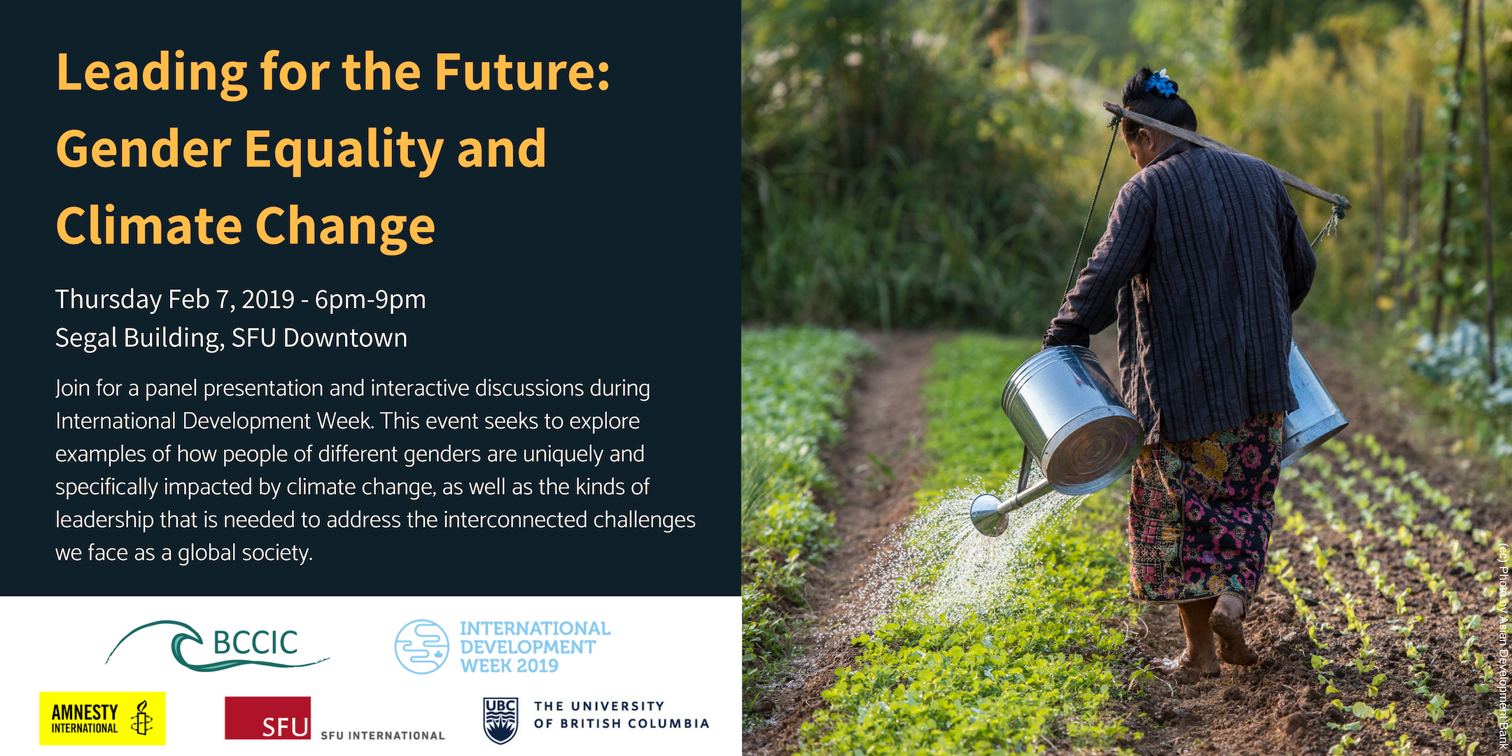 Leading for the Future Gender Equality and Climate Change BCCIC