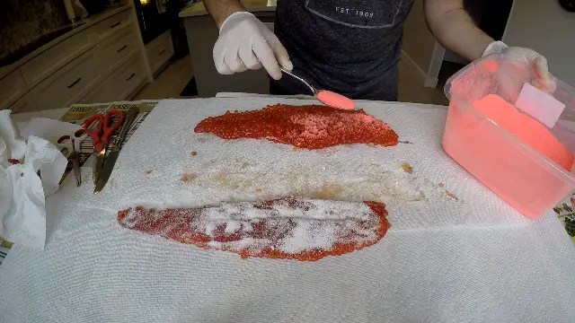 How to Cure Salmon Eggs with Borax, Sugar & Salt (321 Recipes) BC
