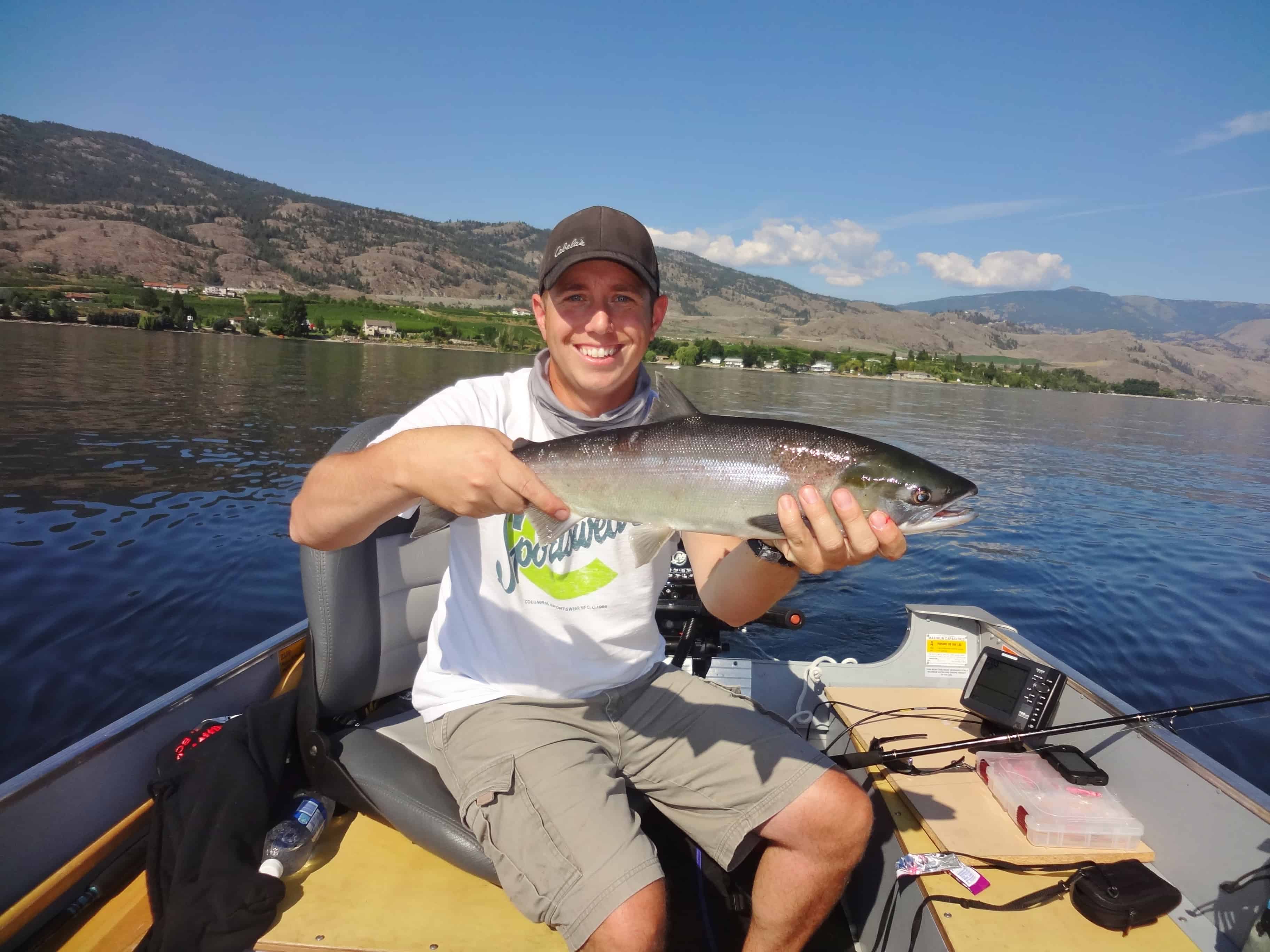 Osoyoos Sockeye Fishing August 2013 BC Fishn
