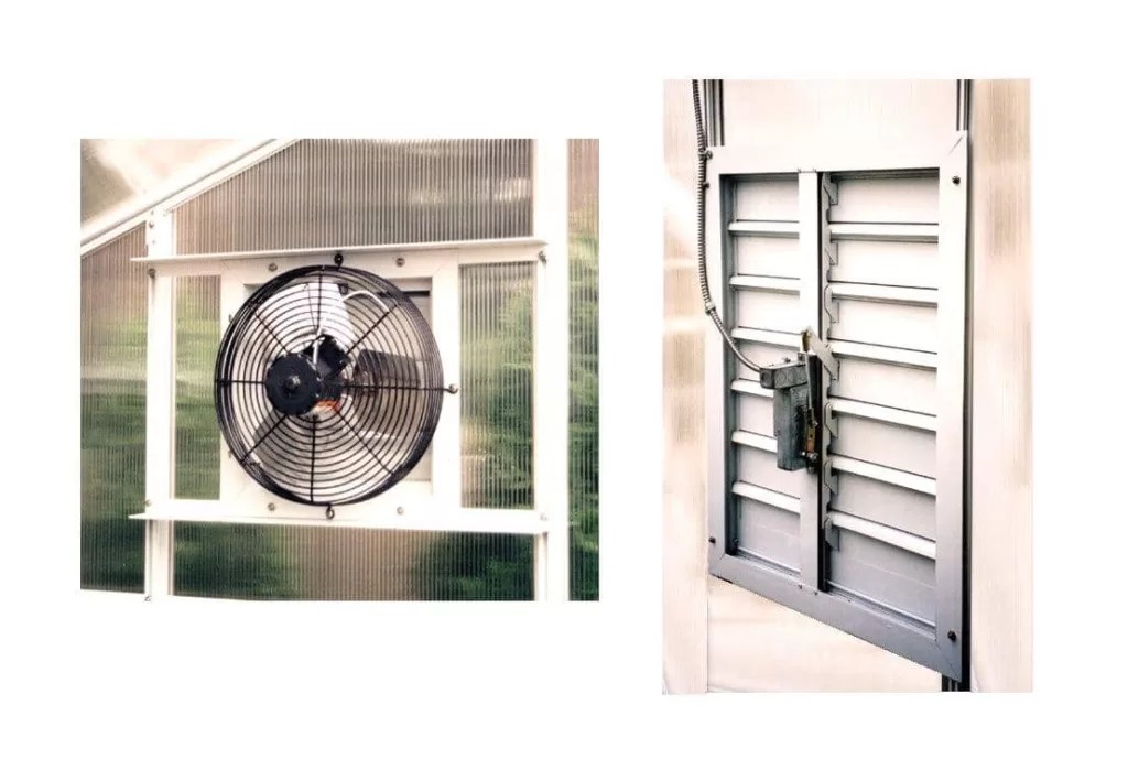 10” Greenhouse Exhaust Fan Package BC Greenhouses
