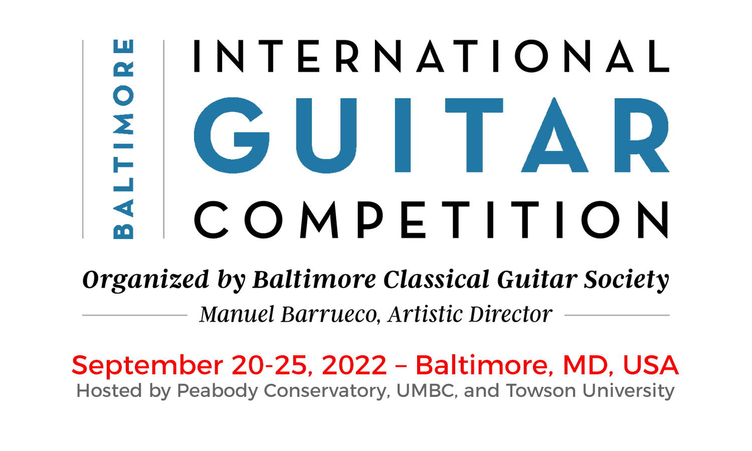 Baltimore International Guitar Competition Final Day 2 Baltimore