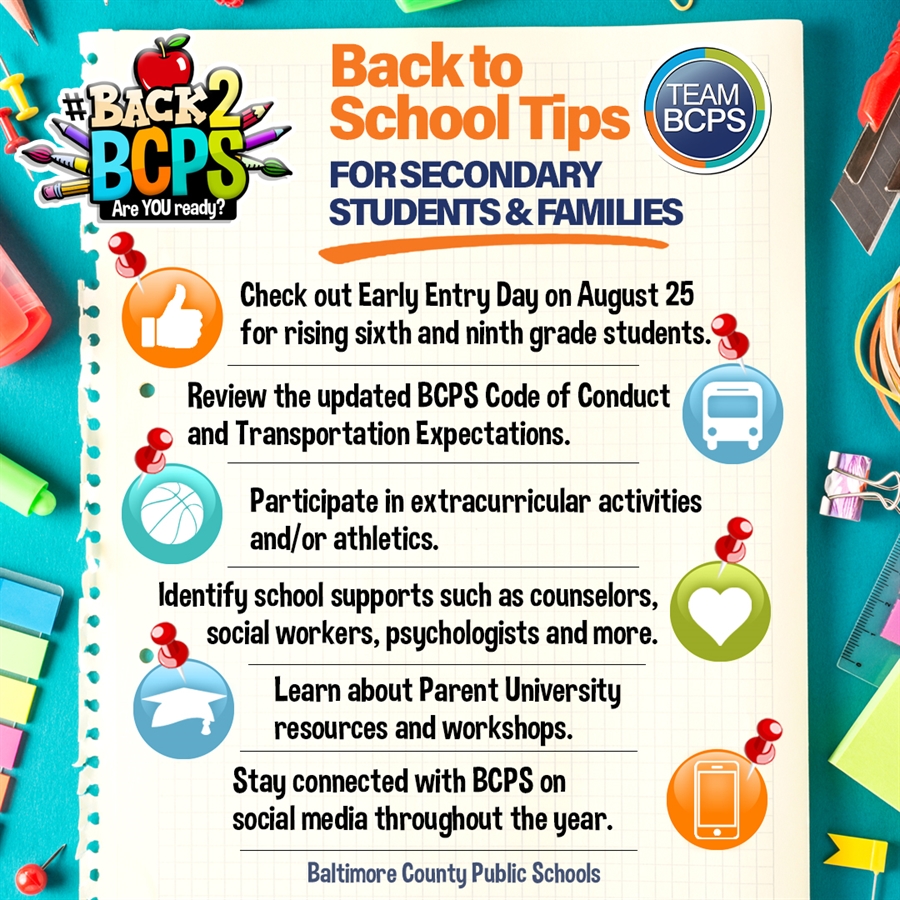 Back2BCPS Baltimore County Public Schools