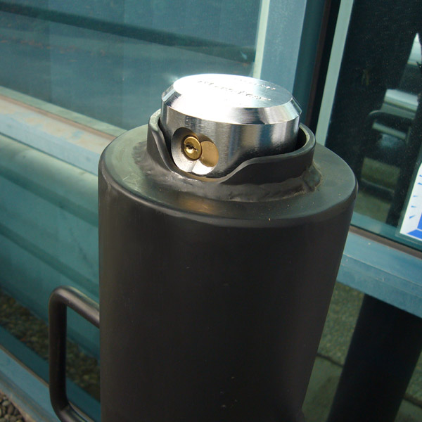 Locking Removable Bollard BC Site Service