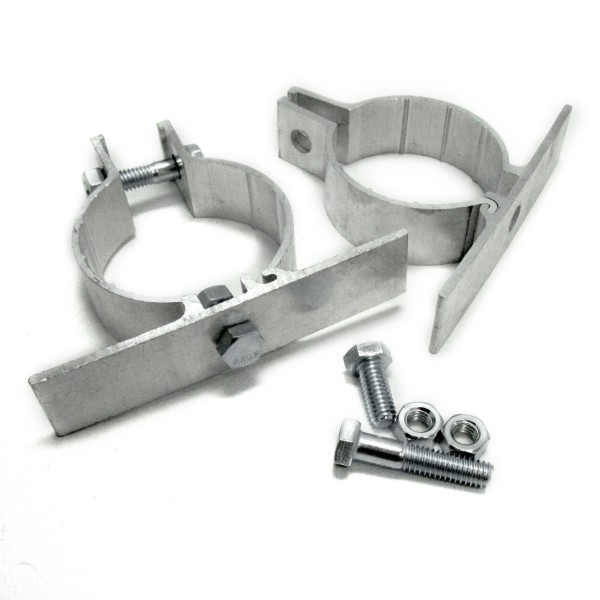 2 3/8″ Post Mount Sign Bracket Set with backing plate BC Site Service