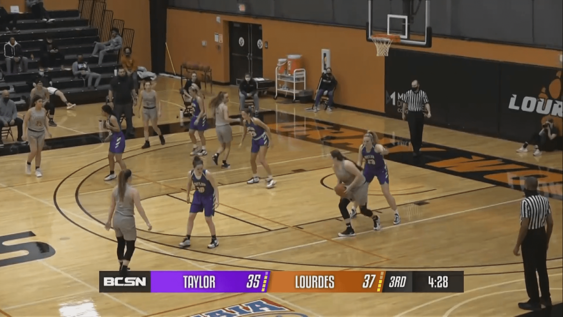 Taylor Hangs on to Beat Lourdes Women BCSN
